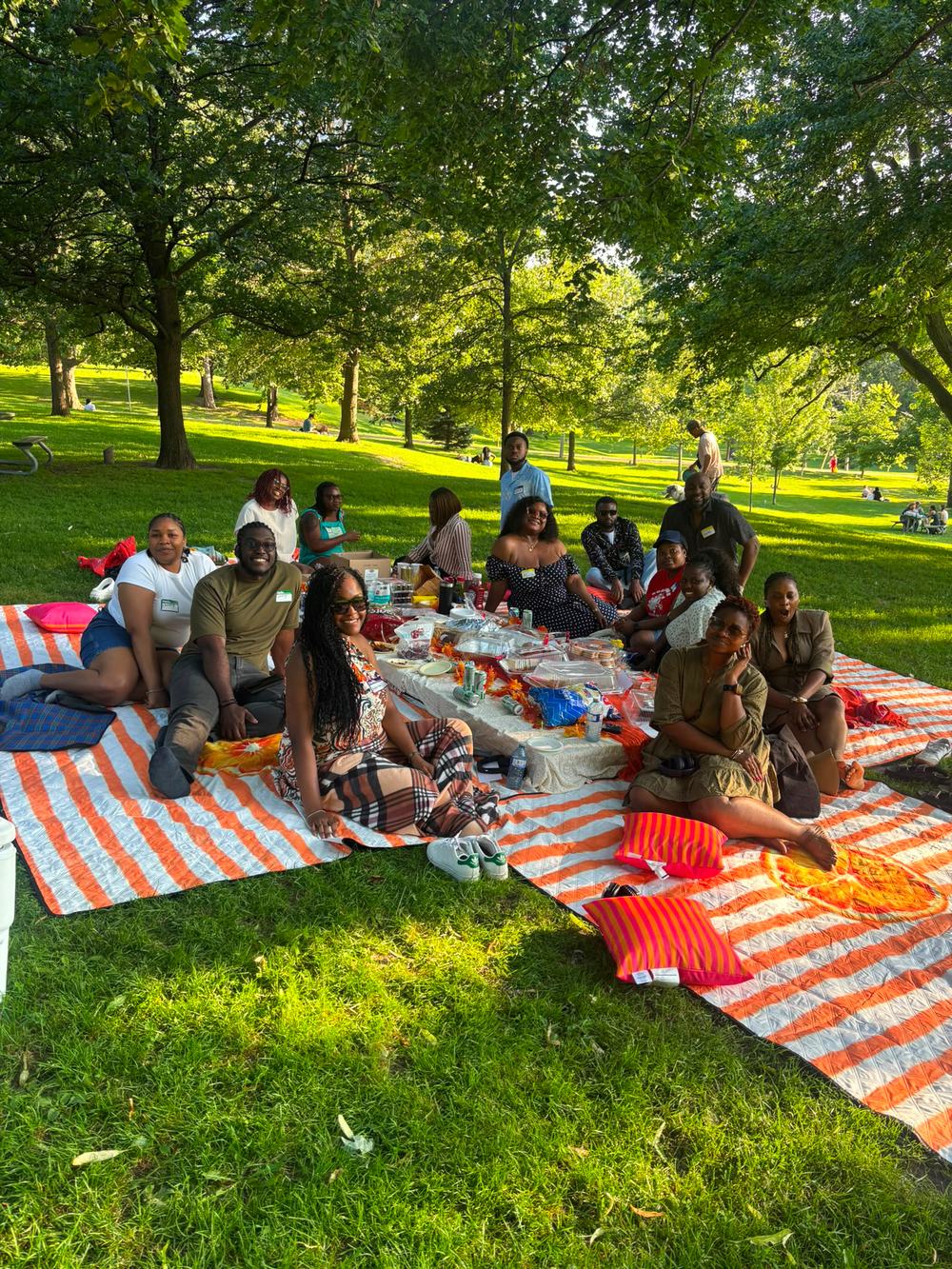 Guests gathered together at The First Gathering in Riverdale Park